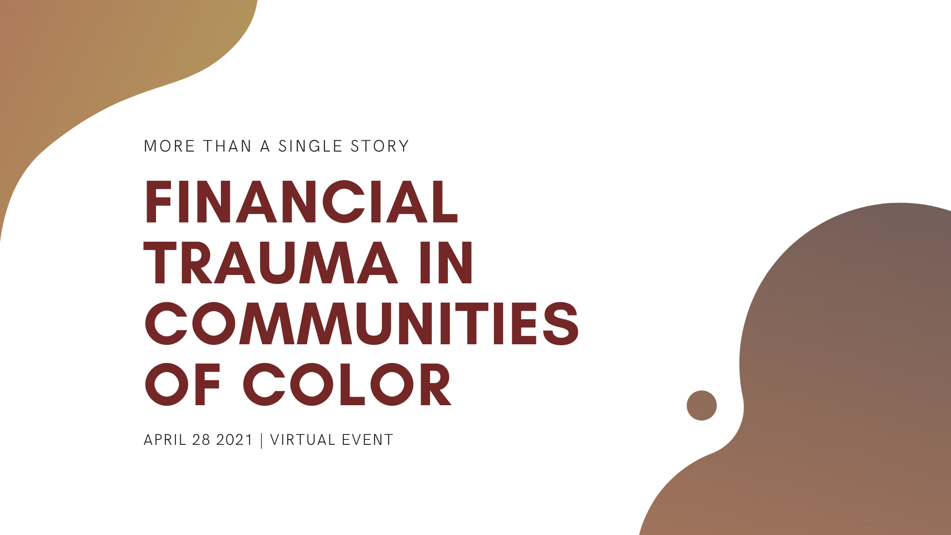 Financial Trauma in Communities of Color