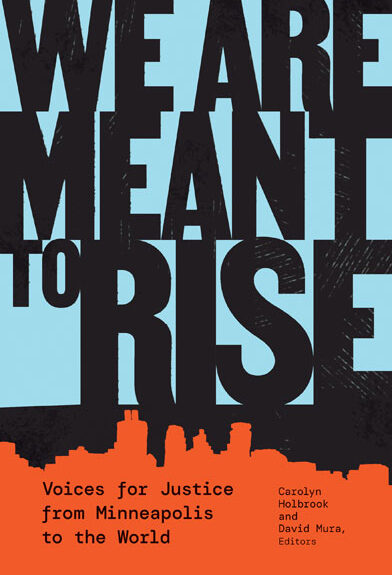 The cover of the forthcoming anthology, We Are Meant to Rise