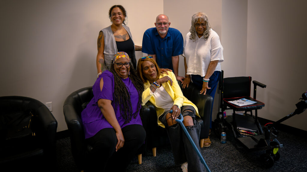 A Group Photo of the panelists for Writer to Writer: Queer Voices, Curators Past & Present